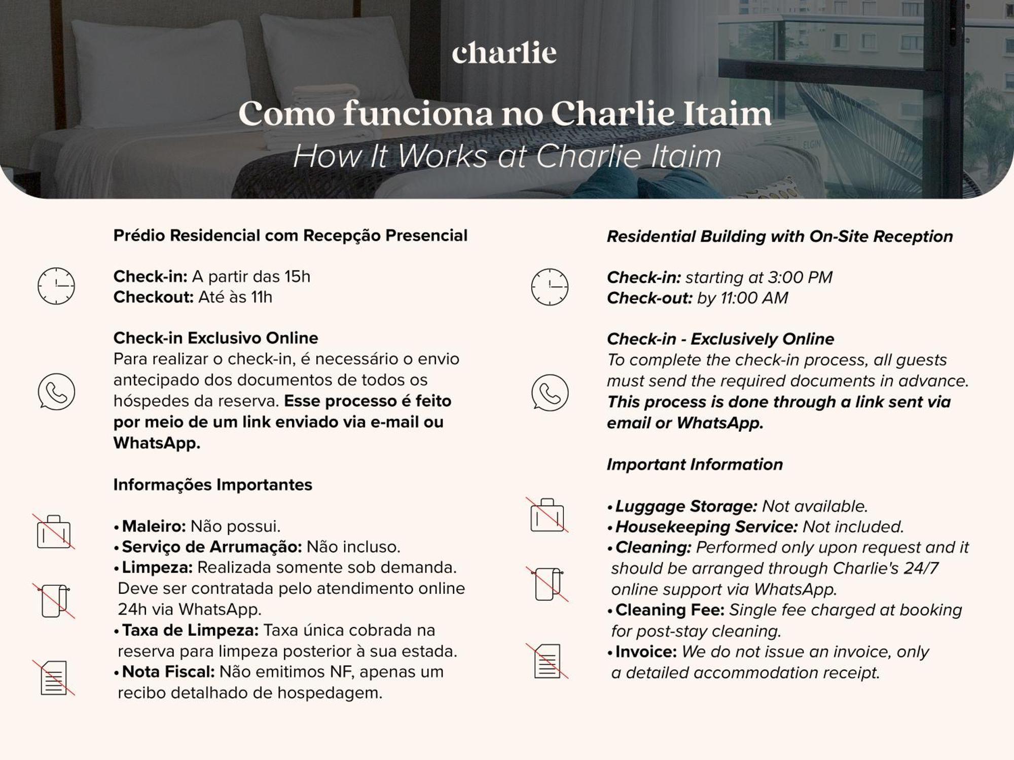 Apartamento Charlie Itaim *
