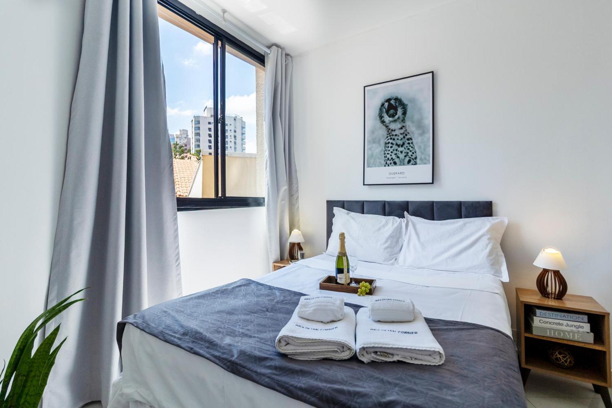 Piscina, Metro, Ibirapuera | Brazillian Corner Apartment Sao Paulo