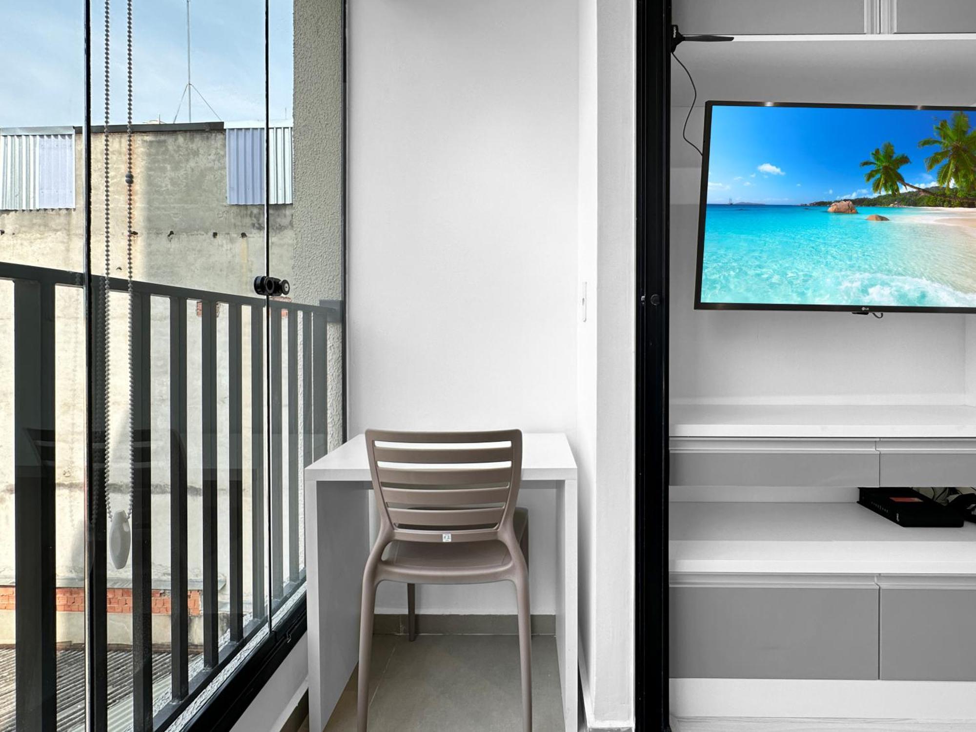 Apartment Balcony Kitchen Sirio Libanes Hospital *