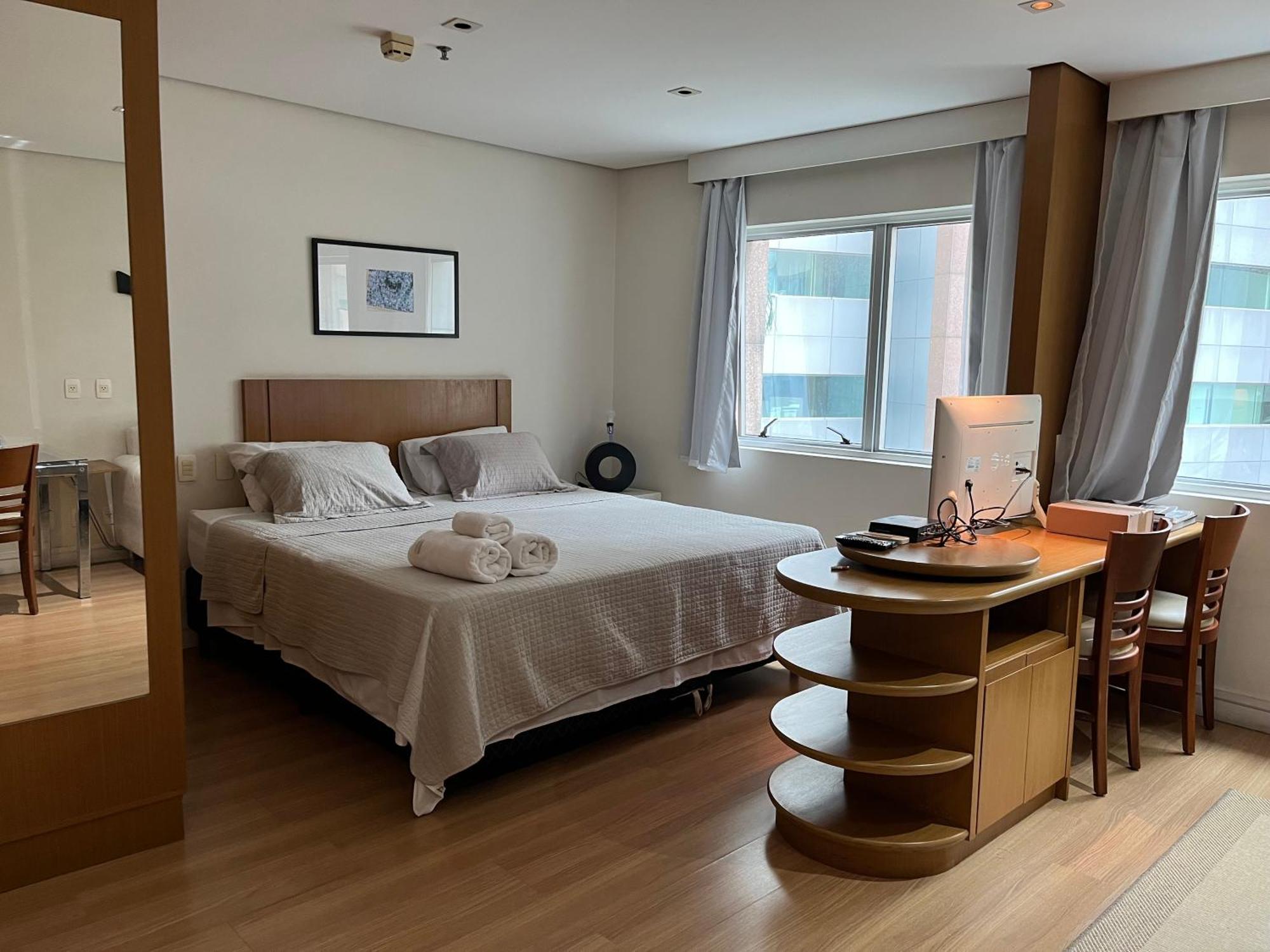Aparthotel De Em Frente Ao Shopping Olimpia