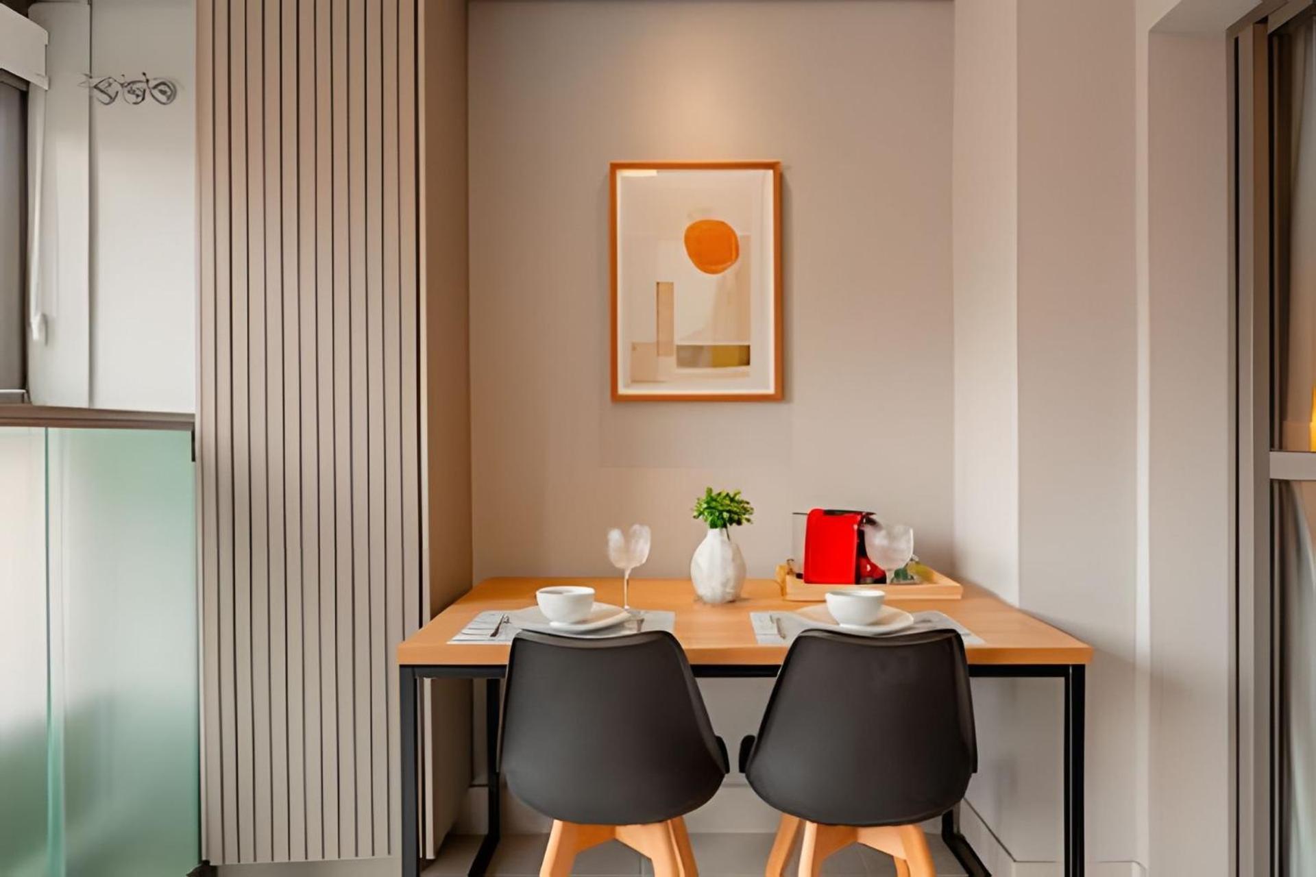 Easy Star - Belo Com Cama Queen No Coracao Do Brooklin - Sc03i Apartemen *