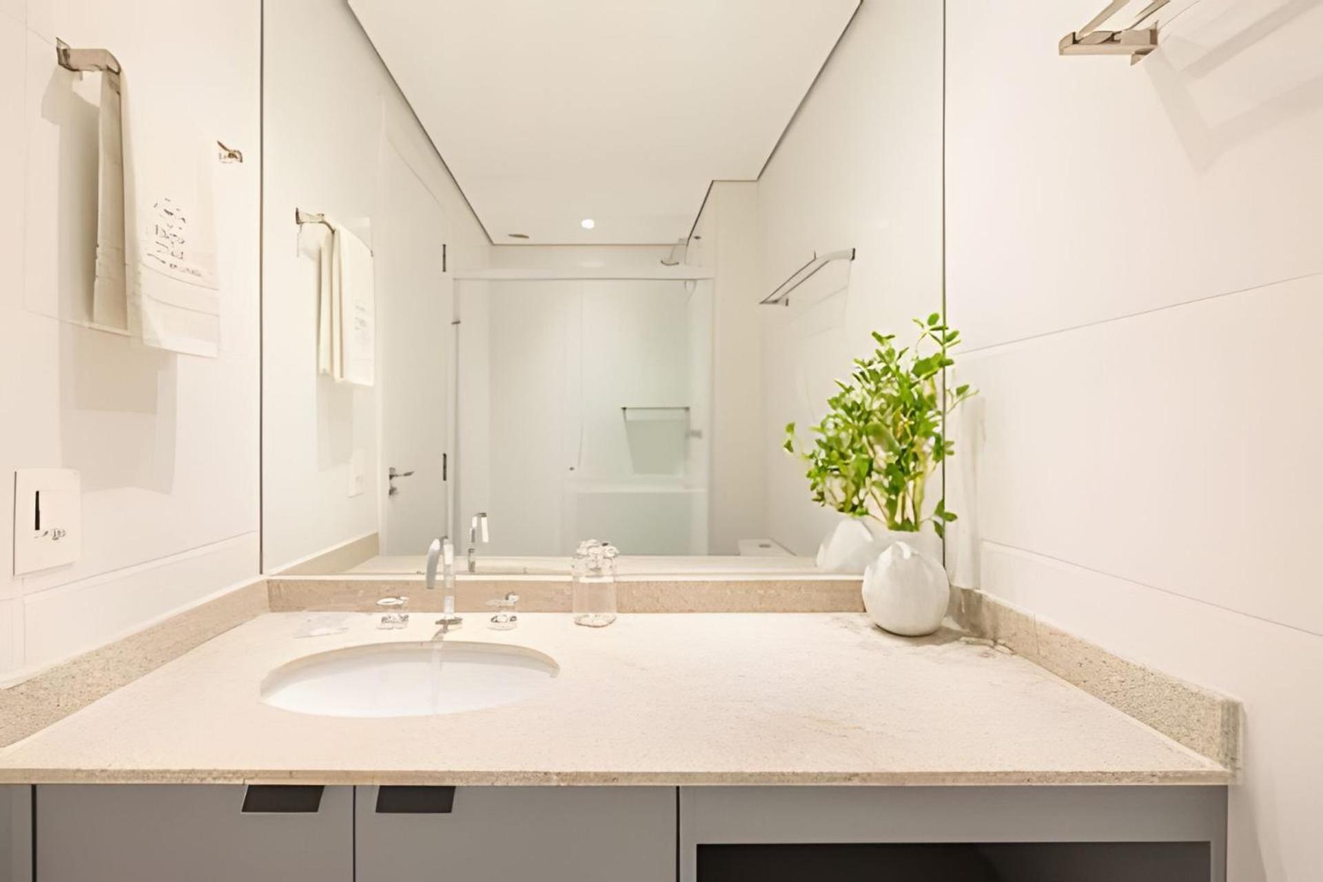 Apartemen Easy Star - Belo Com Cama Queen No Coracao Do Brooklin - Sc03i Sao Paulo