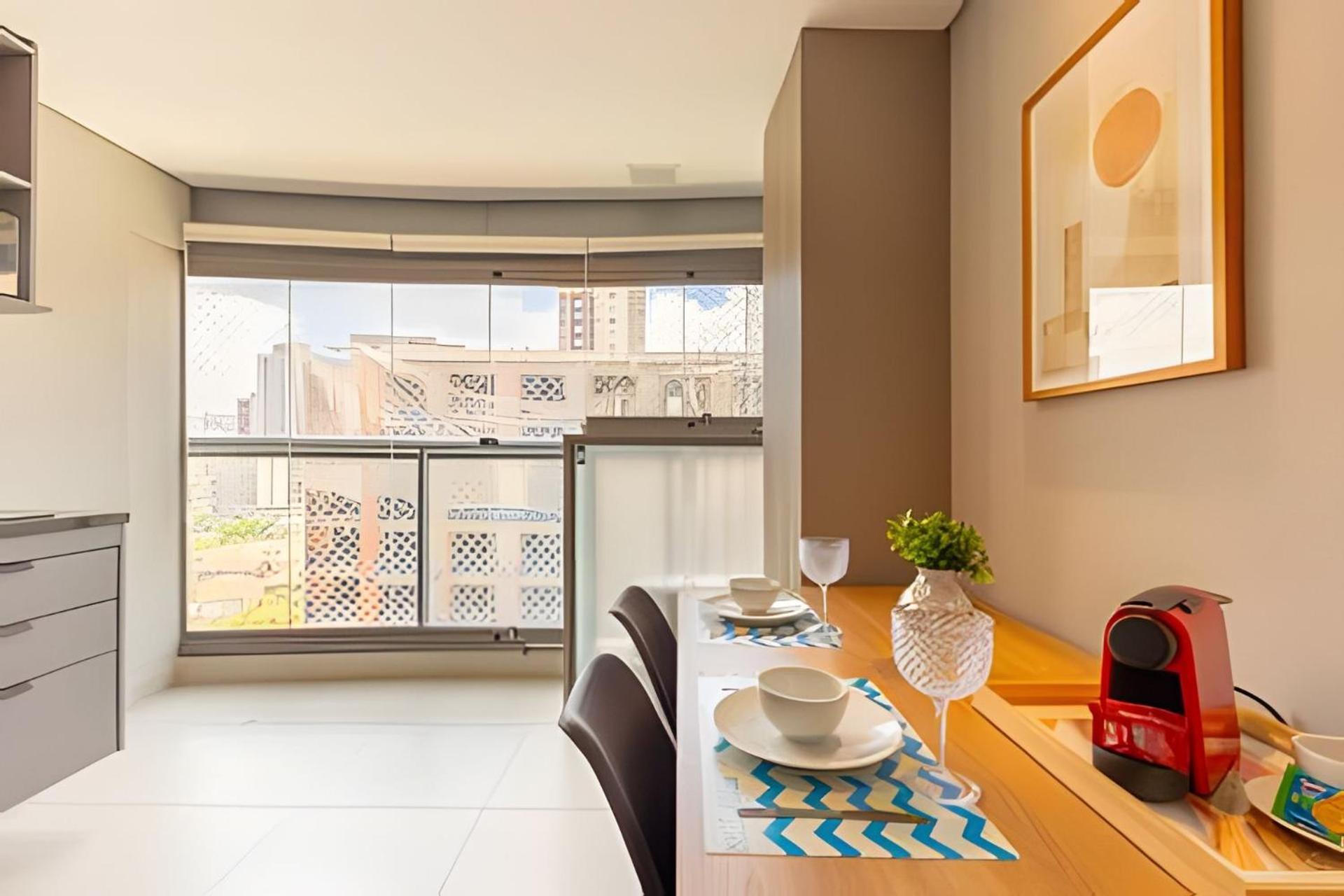 Easy Star - Belo Com Cama Queen No Coracao Do Brooklin - Sc03i Apartemen