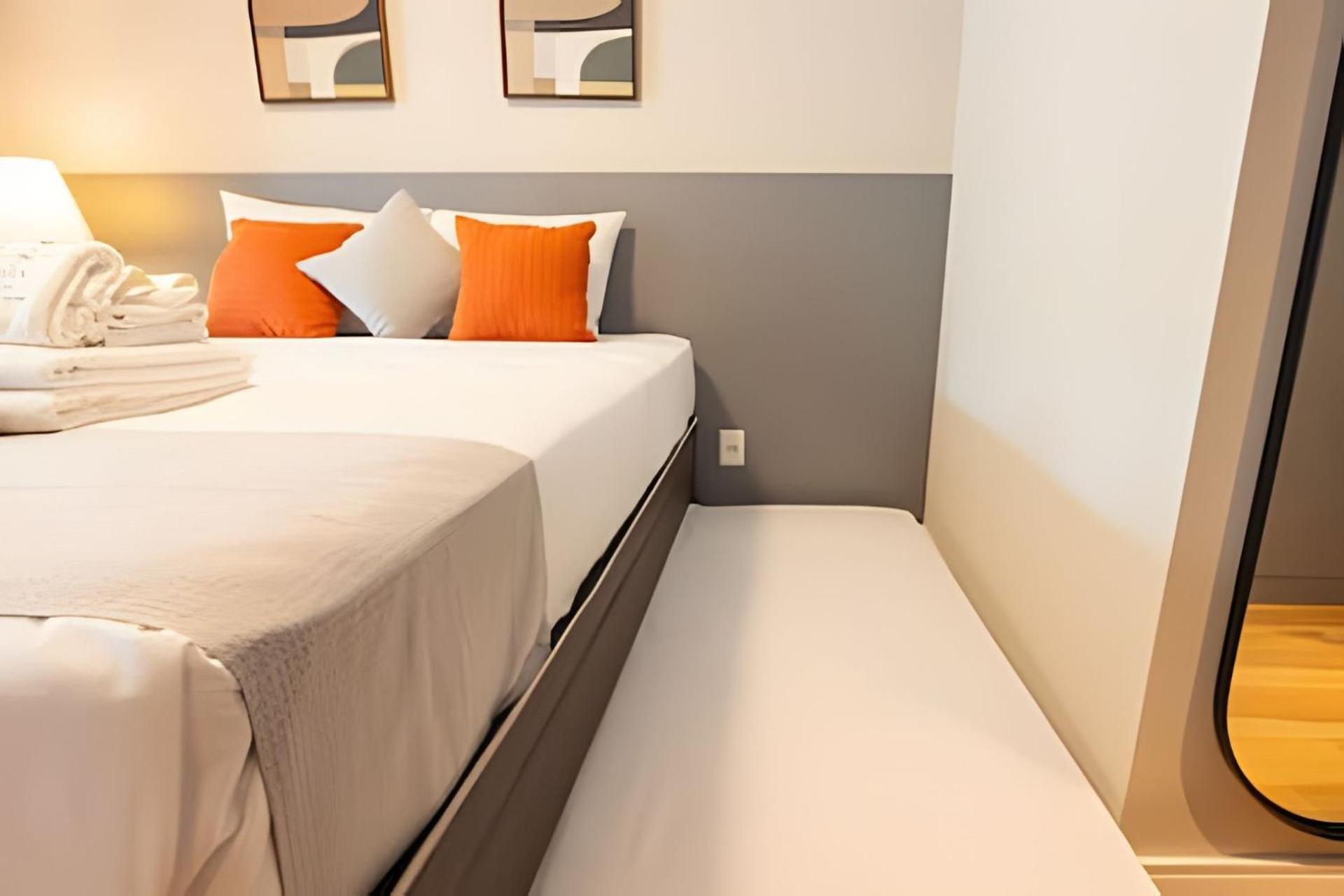 Easy Star - Belo Com Cama Queen No Coracao Do Brooklin - Sc03i Apartemen