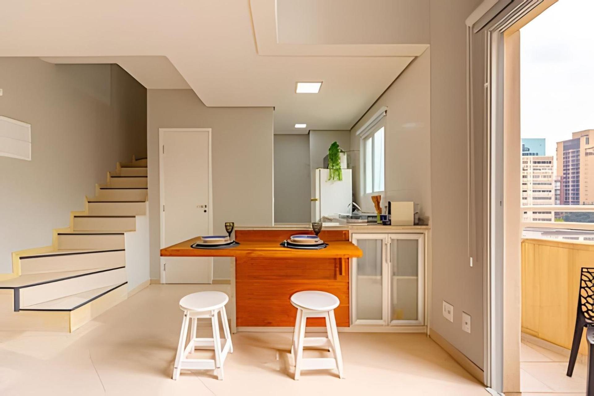 Easy Star - Charmoso Duplex C/vaga No Coracao Do Itaim Bibi - Jw01i Apartemen *