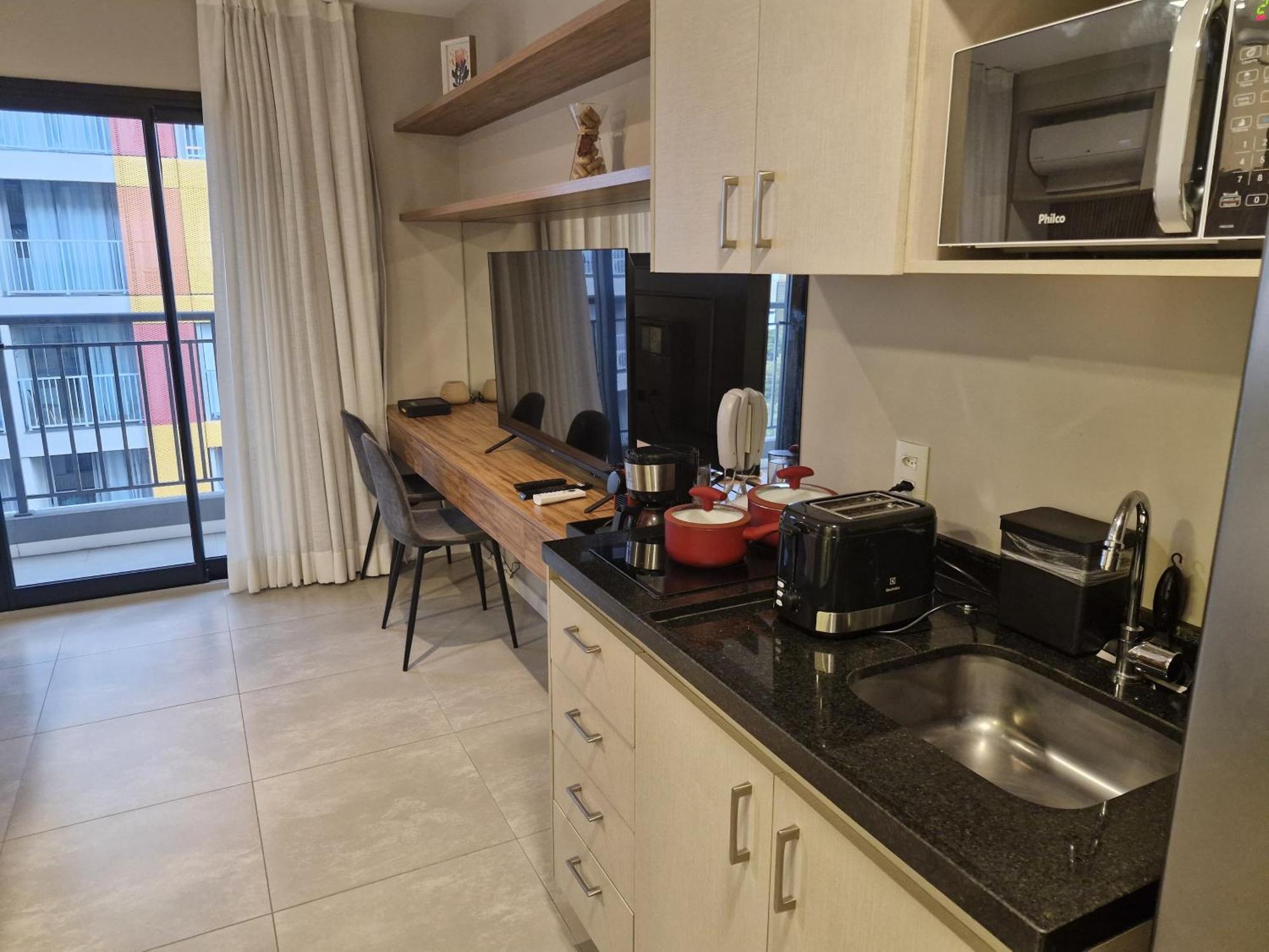 Confort Proximo Ao Aeroporto Shopping E Metro Apartemen