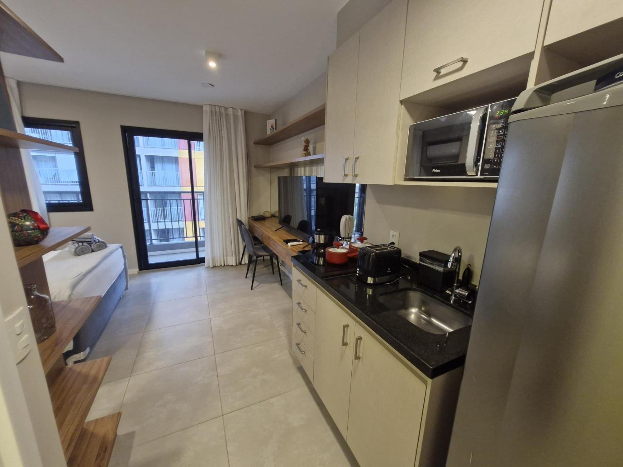 Apartemen Confort Proximo Ao Aeroporto Shopping E Metro