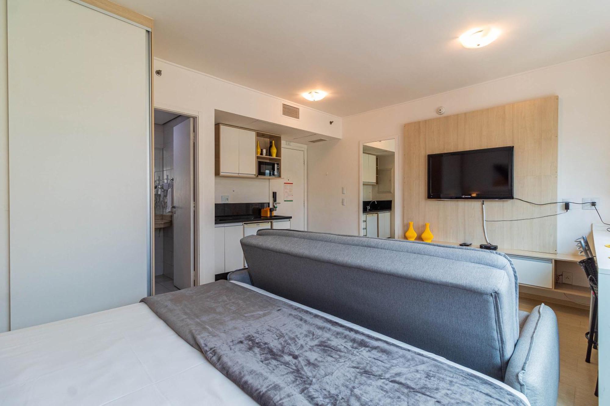 Flat Fabuloso Ibirapuera Com Garagem Khách sạn São Paulo