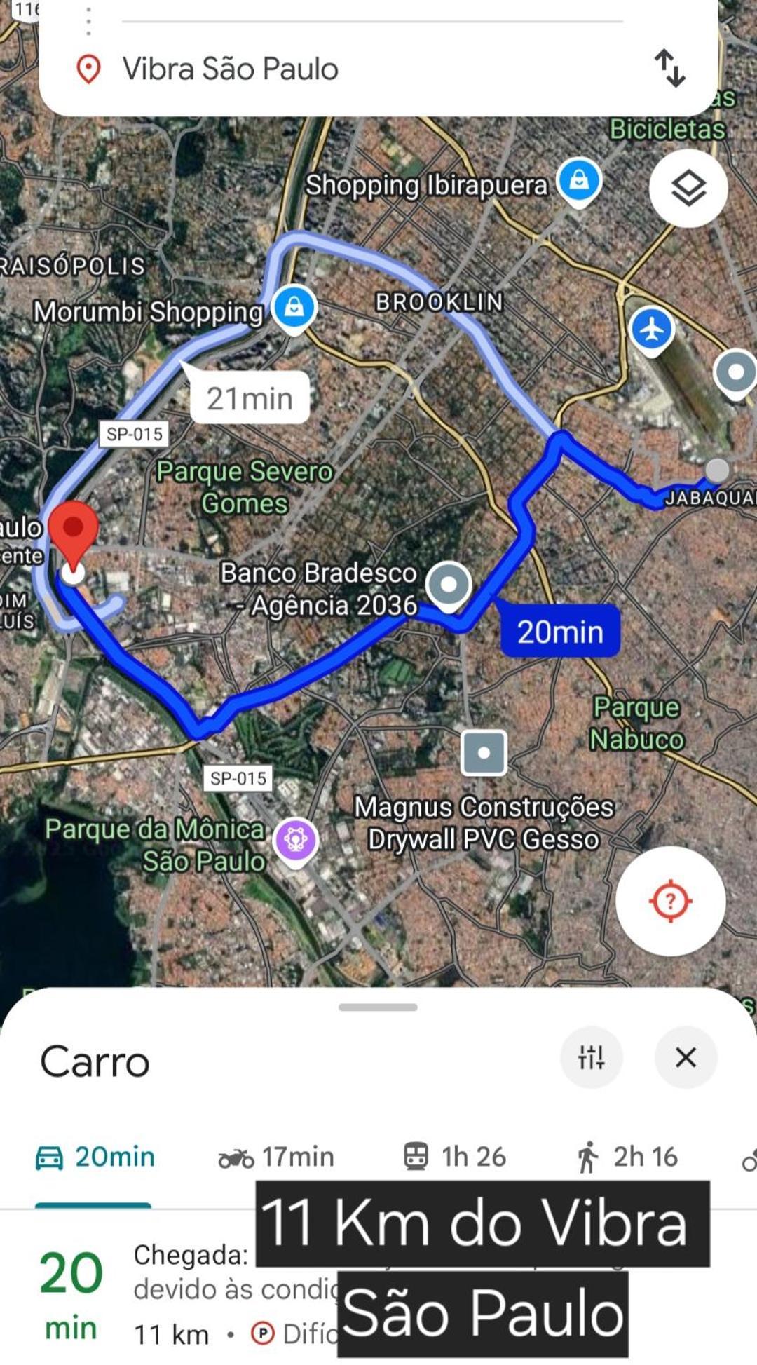 Aeroporto Congonhas - Expo - Itau Ceic - Autodromo Interlagos *