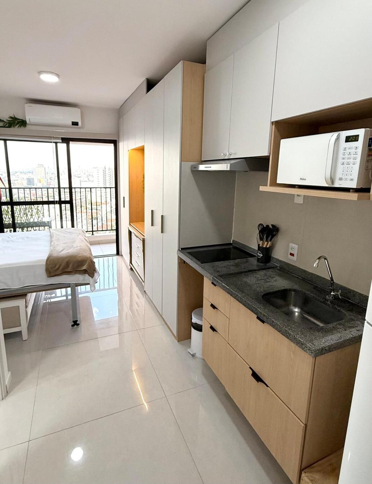 Zyz Retratil, Ar Condicionado, Piscina E Estacionamento Incluido * São Paulo