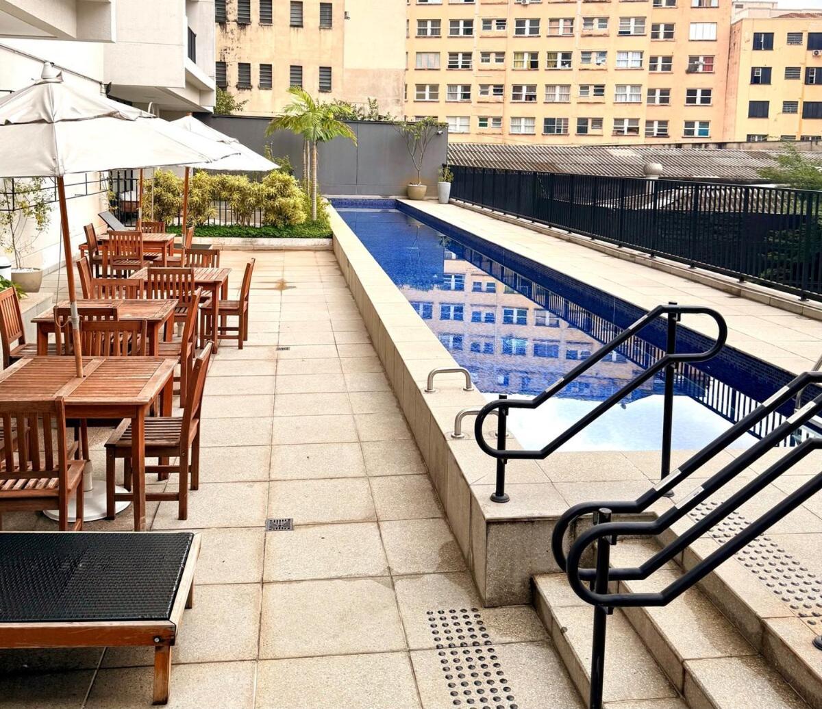 Zyz Retratil, Ar Condicionado, Piscina E Estacionamento Incluido * São Paulo