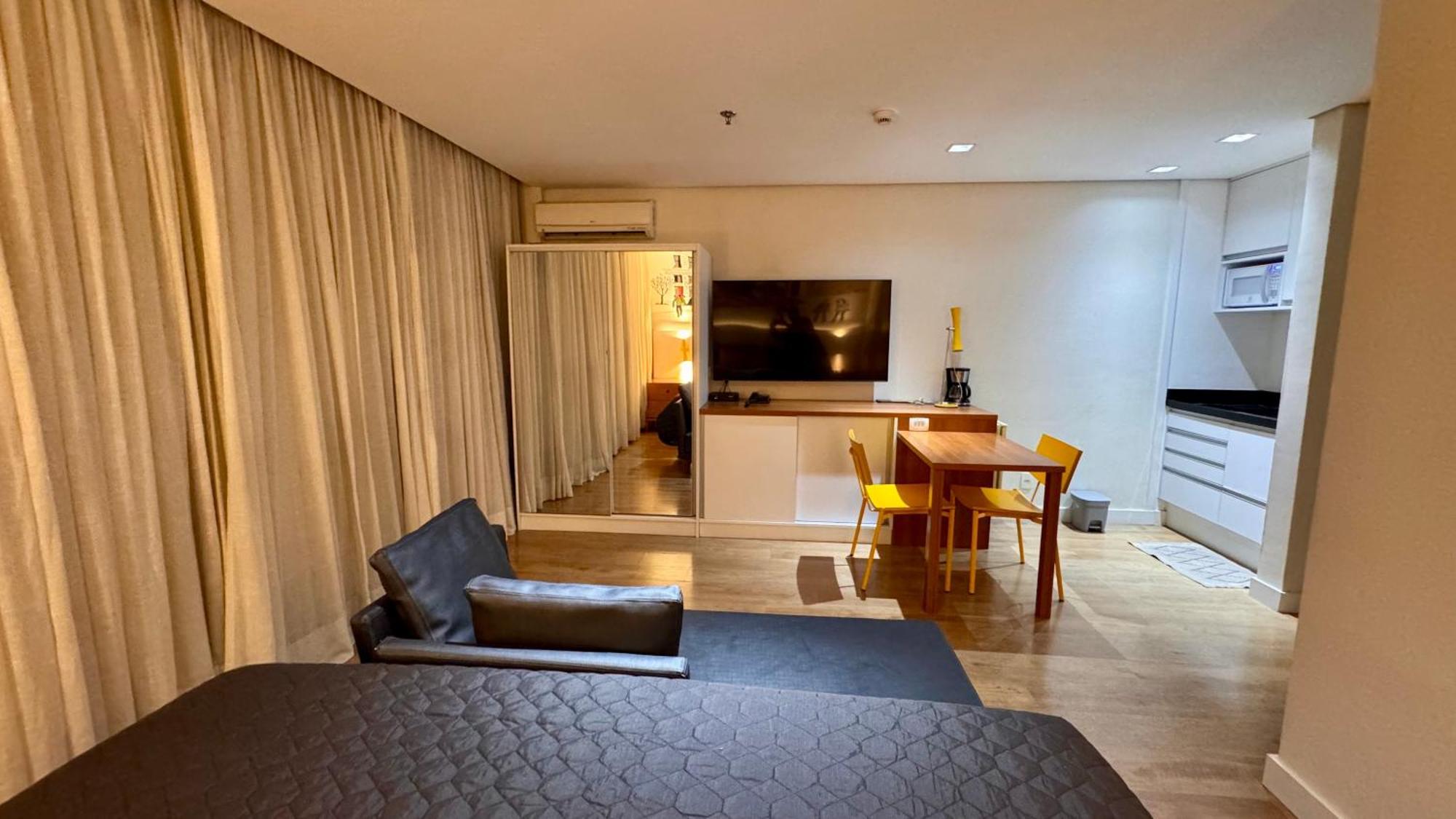 Itaim Bibi Flat Com Varanda Apartamento