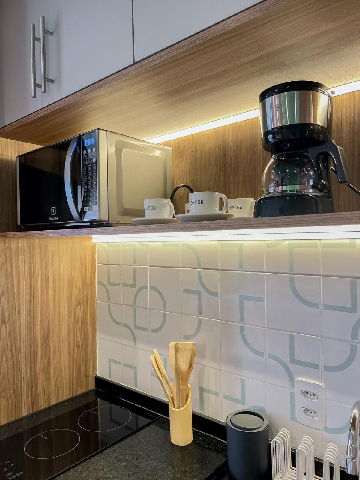 Apartment Modern Studio, With Alexa Automation Sao Paulo