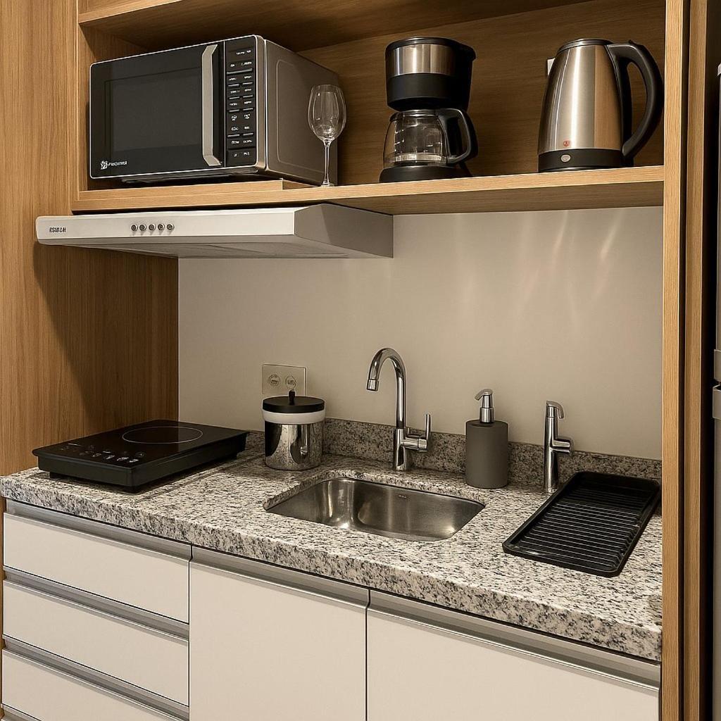 Sofisticados Com Ar, Cozinha, Piscina, Coworking E Metro A 5 Min * Sao Paulo