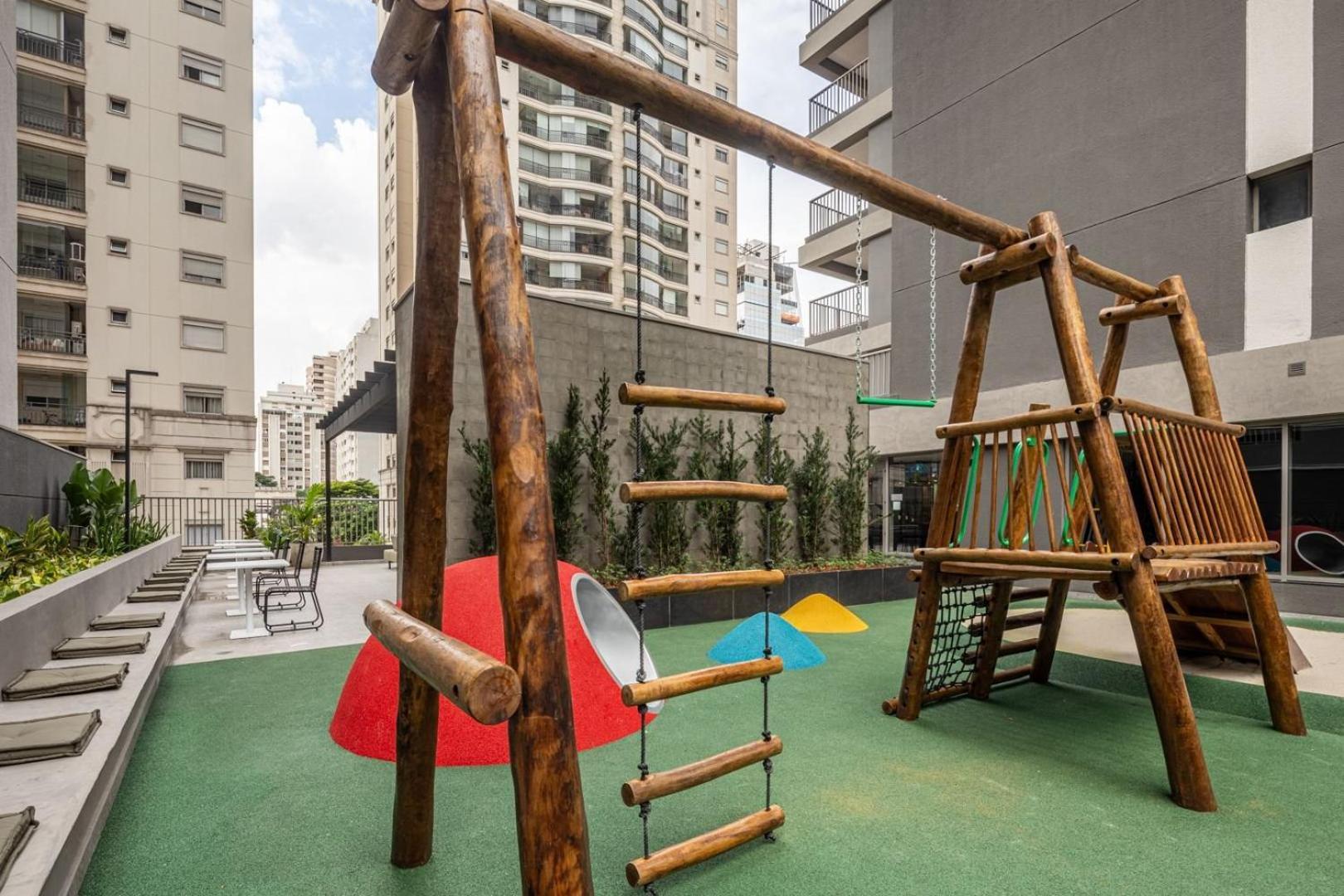 Apartment Sofisticados Com Ar, Cozinha, Piscina, Coworking E Metro A 5 Min Sao Paulo