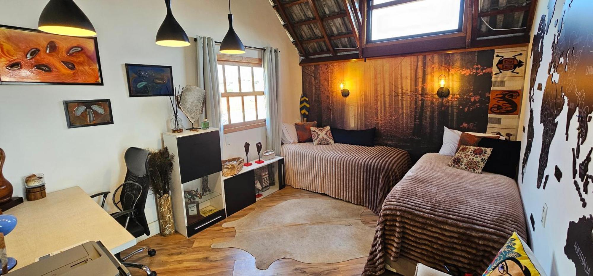 Chale Poder Pedras Tempat Tidur & Sarapan *