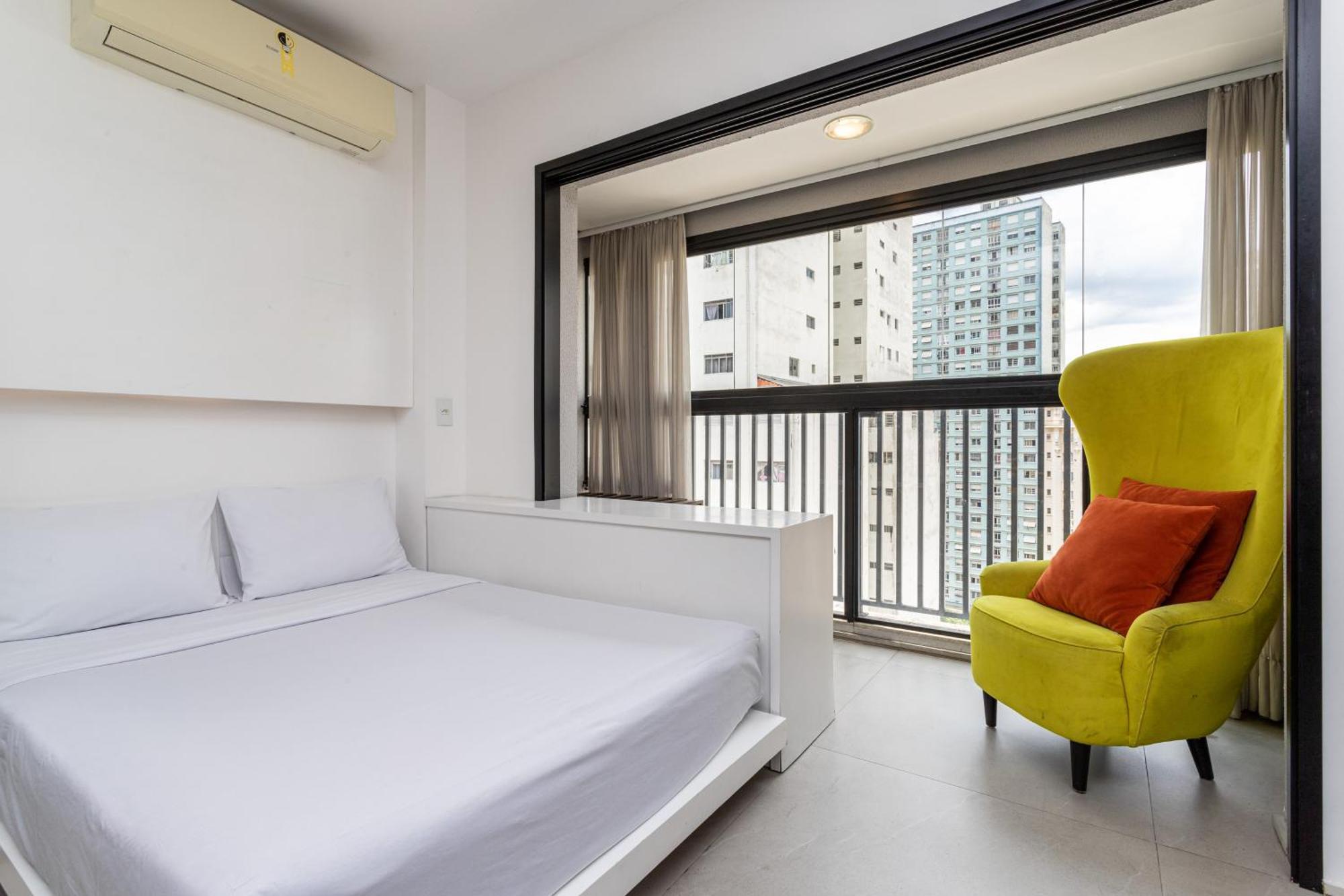 Apartment Aurora Paulistana A Passos Do Metro Republica Sao Paulo