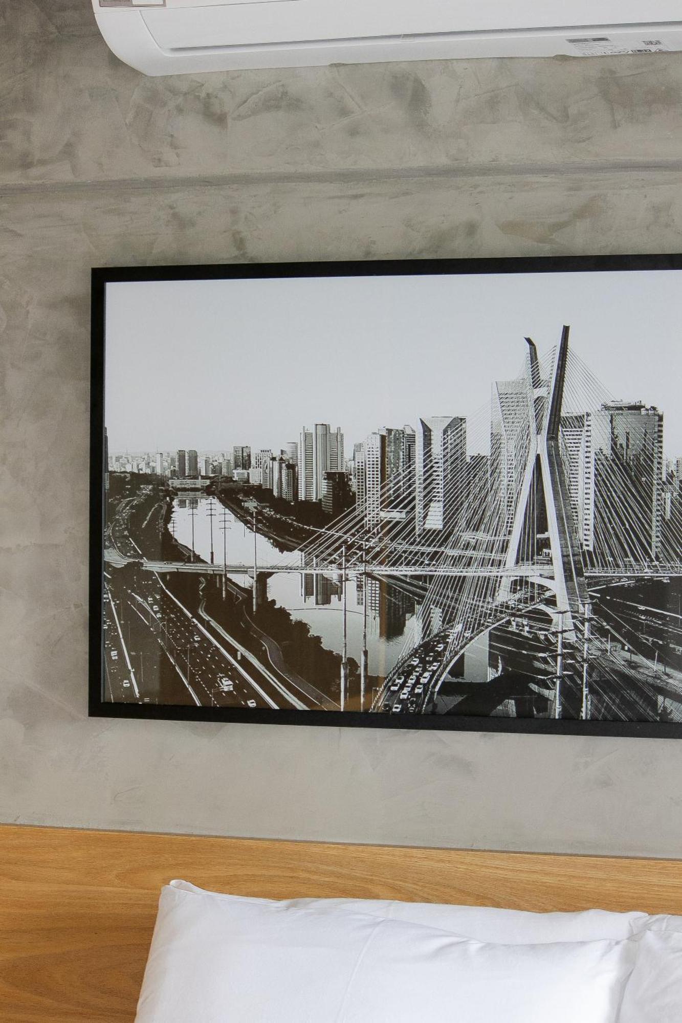 Apartment Completo A 230m Do Metro Brooklin *