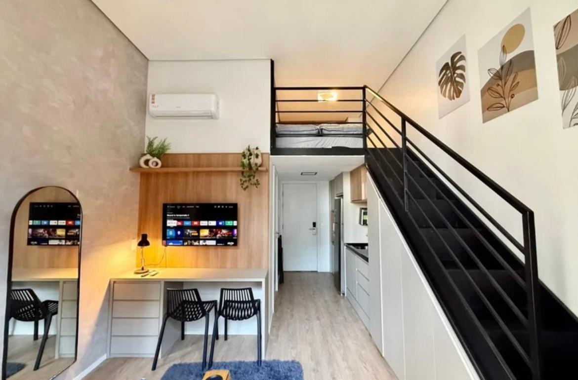 Incrivel Com Mezanino No Brooklin Apartment