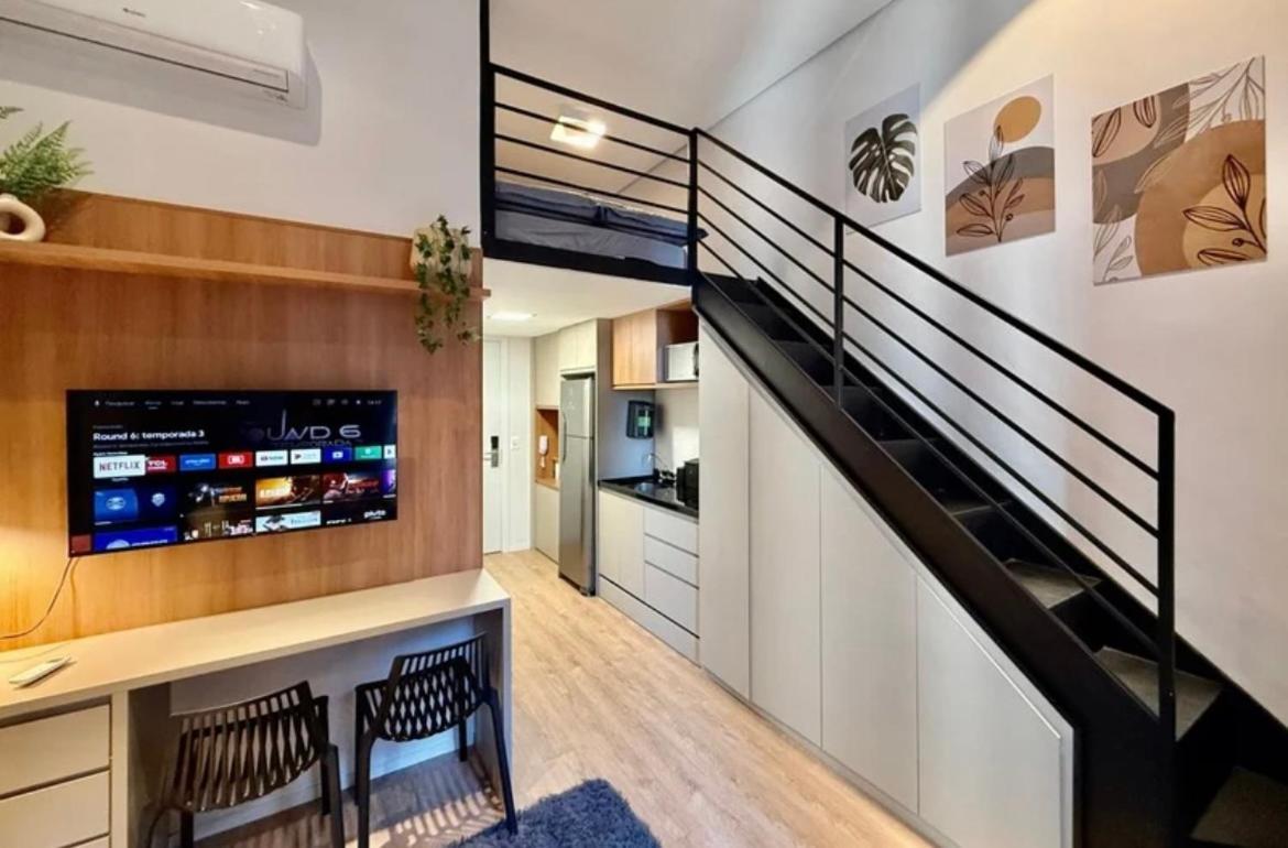 Incrivel Com Mezanino No Brooklin Apartment *