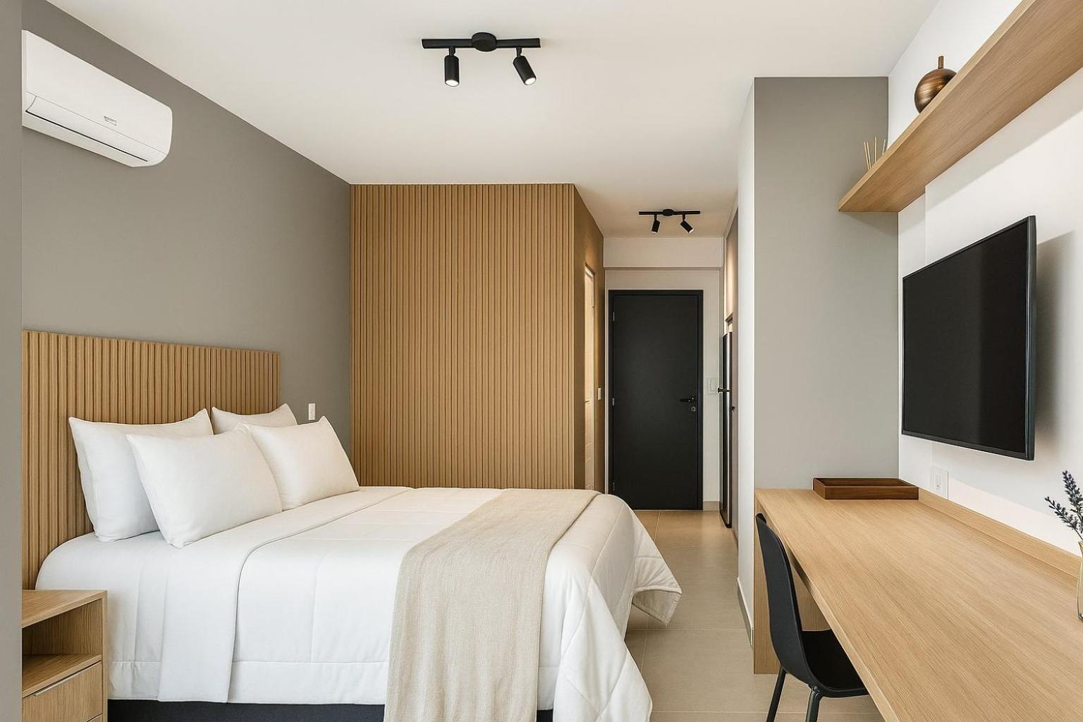 Sofisticados Com Ar, Cozinha, Piscina, Coworking E Metro A 5 Min Apartment Sao Paulo