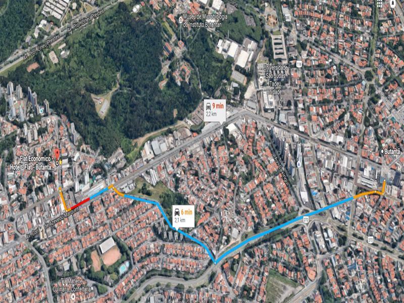 Flat Economico Butanta Otel 2*