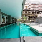 Studio Allianz Garagem, Varanda, Piscina, Academia