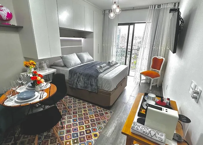 1002 - Rentaqui Studio Apartamento Lux Pinheiros