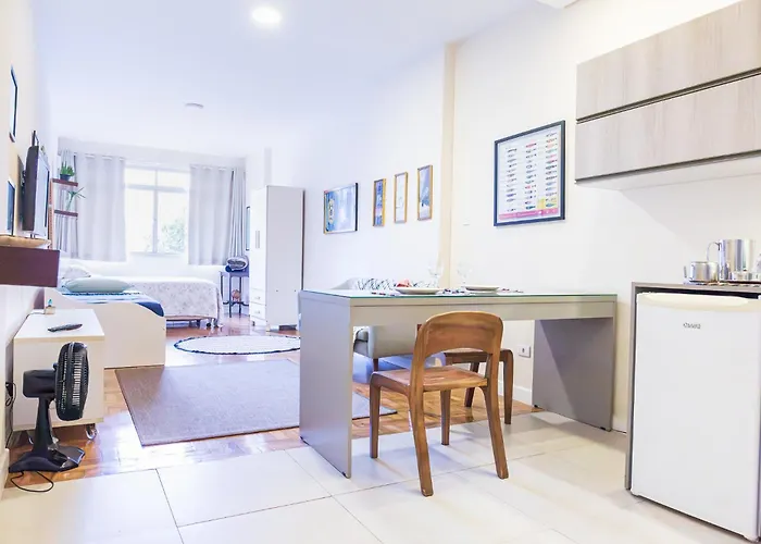 Novo Studio Aconchegante Roosevelt - Metro Republica