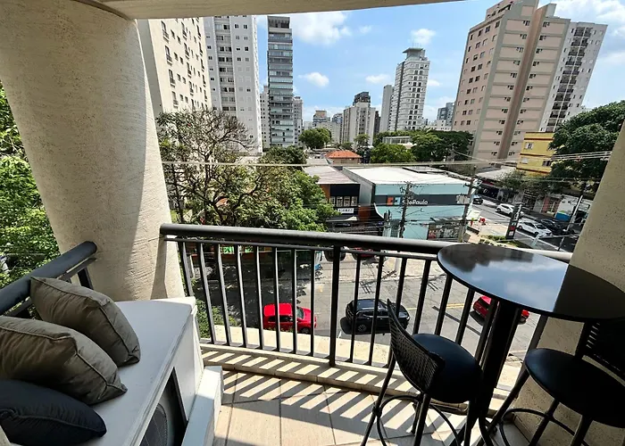 Flat Estaza Executive Moema Ibirapuera Com Garagem Piscina 202