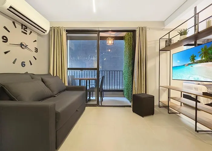 Modern Kitchen Balcony Studio Air Conditioning