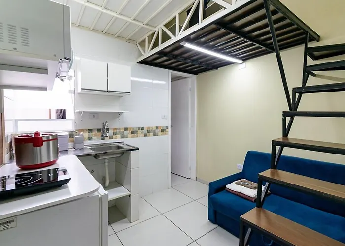 47 Loft Duplo - Sao Paulo Expo E Metro Jabaquara C Estacionamento