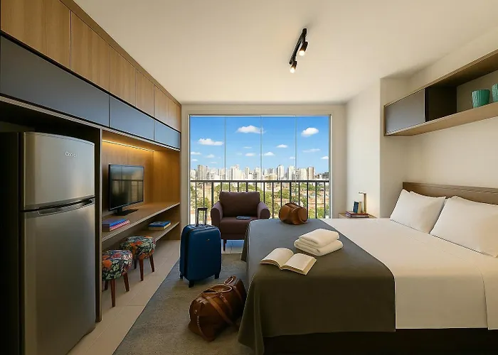 Studio 2306 - Modern Stay With Allianz View & Rooftop Pool