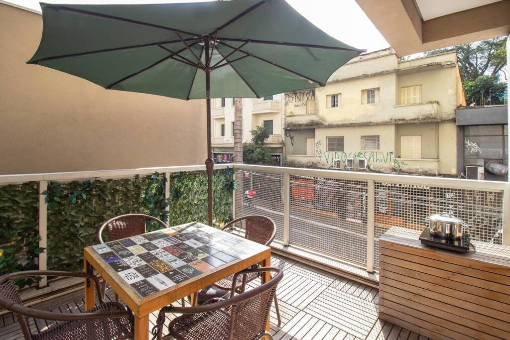 Bhomy Paulista Com Varanda Na Rua Augusta Au101 Apartment Sao Paulo