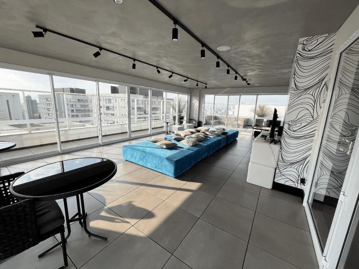 Amplo Studio Ao Lado Da Av Paulista, Metro Consolacao, Piscina, Academia E Vaga De Garagem - Vision 02 Daire *