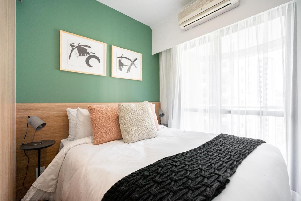 Apto Moderno Com Varanda E Vaga - Itaim Bibi Apartment