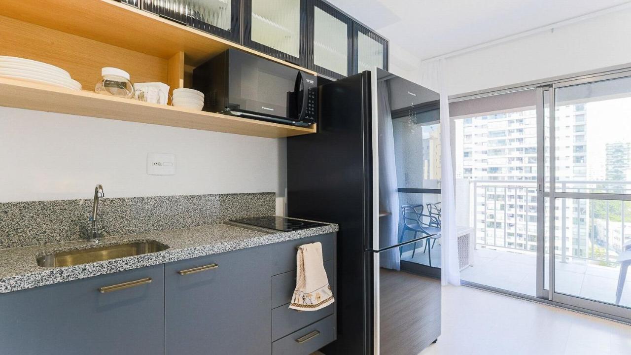 Studio Novissimo Na Vila Nova Conceicao Proximo A Faculdades E Restaurantes - Nex 15 * Sao Paulo