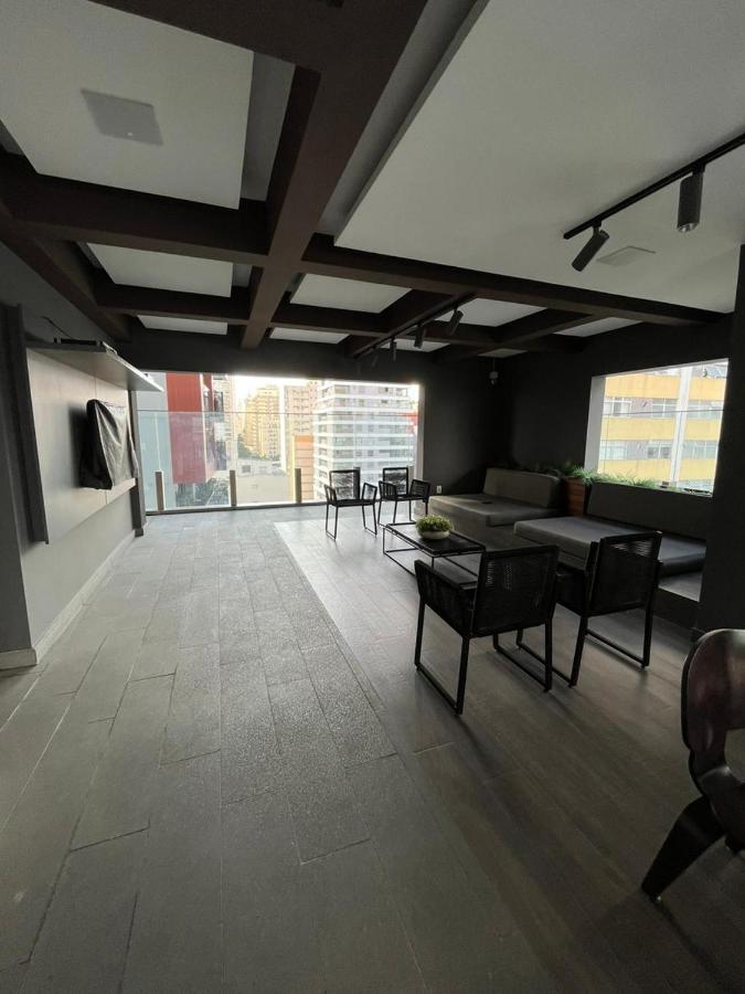 Loft De Luxo Com Varanda E Entrada Ao St Marche Jardins Sao Paulo
