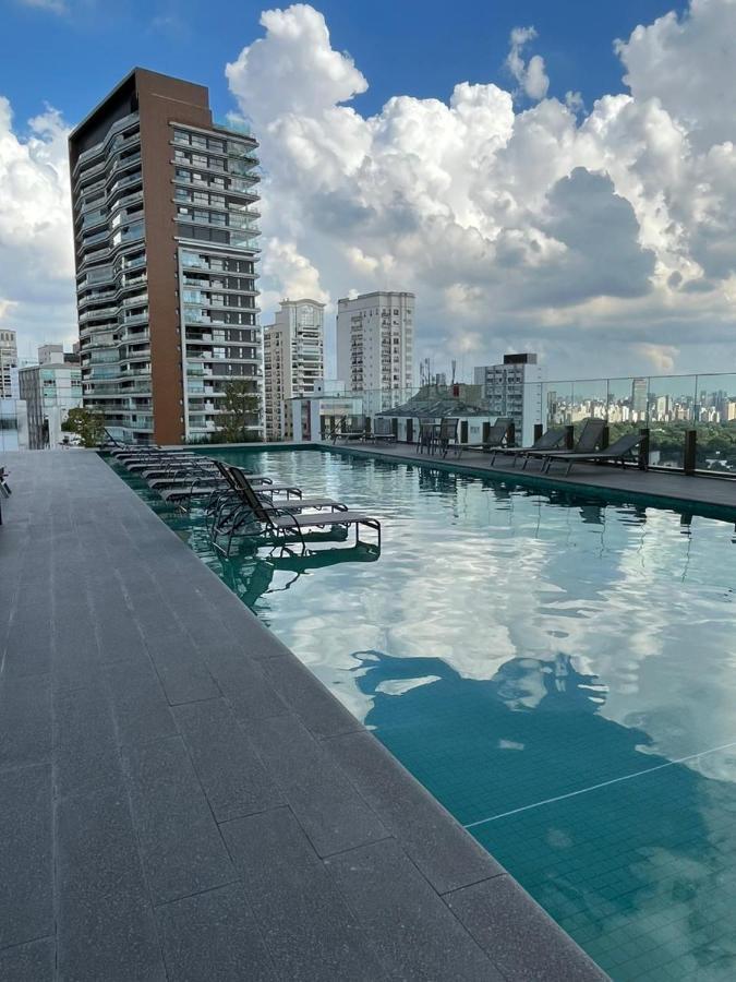 Apartment Loft De Luxo Com Varanda E Entrada Ao St Marche Jardins Sao Paulo