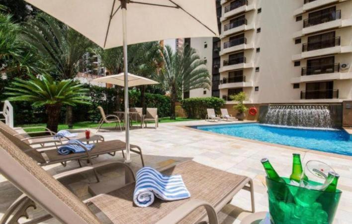 Căn hộ Flats Particulares Al Santos, 981 - Internacional Paulista Estacione Gratis Rooftop The View São Paulo