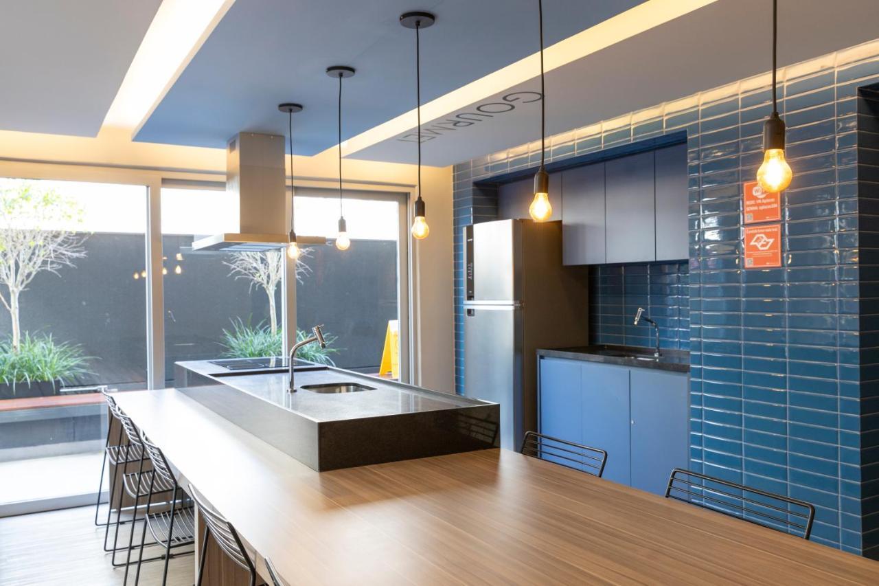 Apartment Allianz Parque - Estudio Moderno Com Internet Ultra-veloz, Ac E Academia Sao Paulo