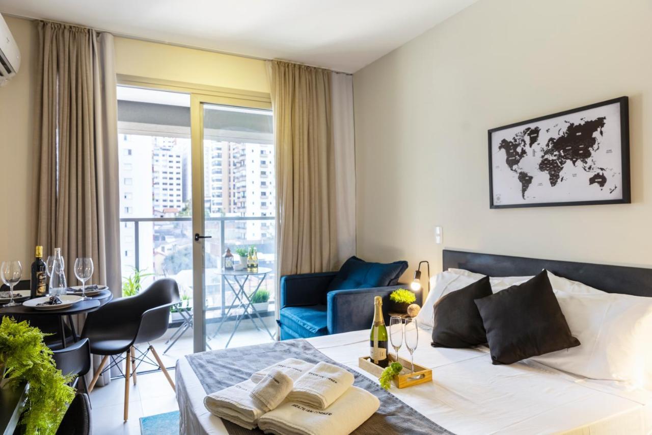 Apartment Allianz Parque - Estudio Moderno Com Internet Ultra-veloz, Ac E Academia