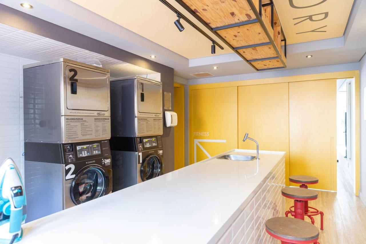 Allianz Parque - Estudio Moderno Com Internet Ultra-veloz, Ac E Academia Apartment *