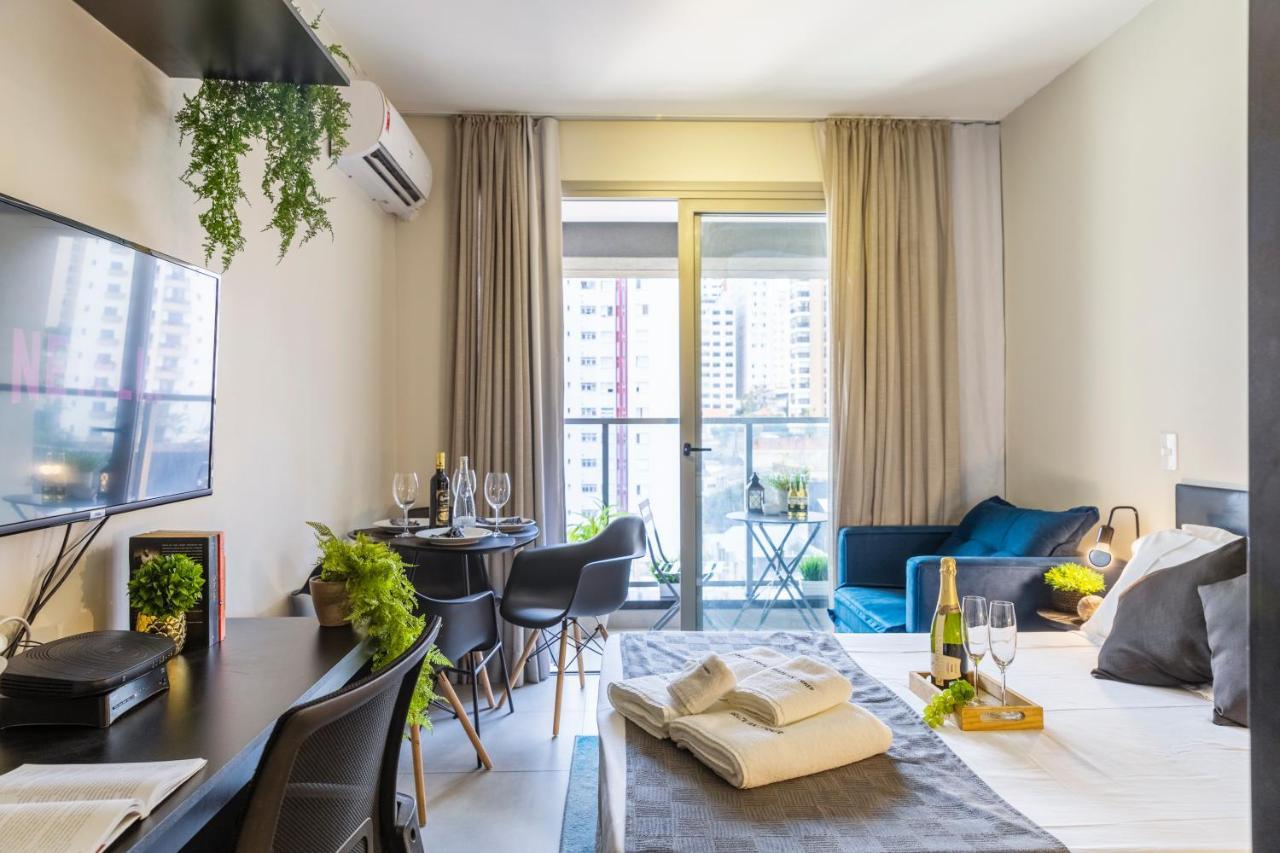 Allianz Parque - Estudio Moderno Com Internet Ultra-veloz, Ac E Academia Apartment Sao Paulo