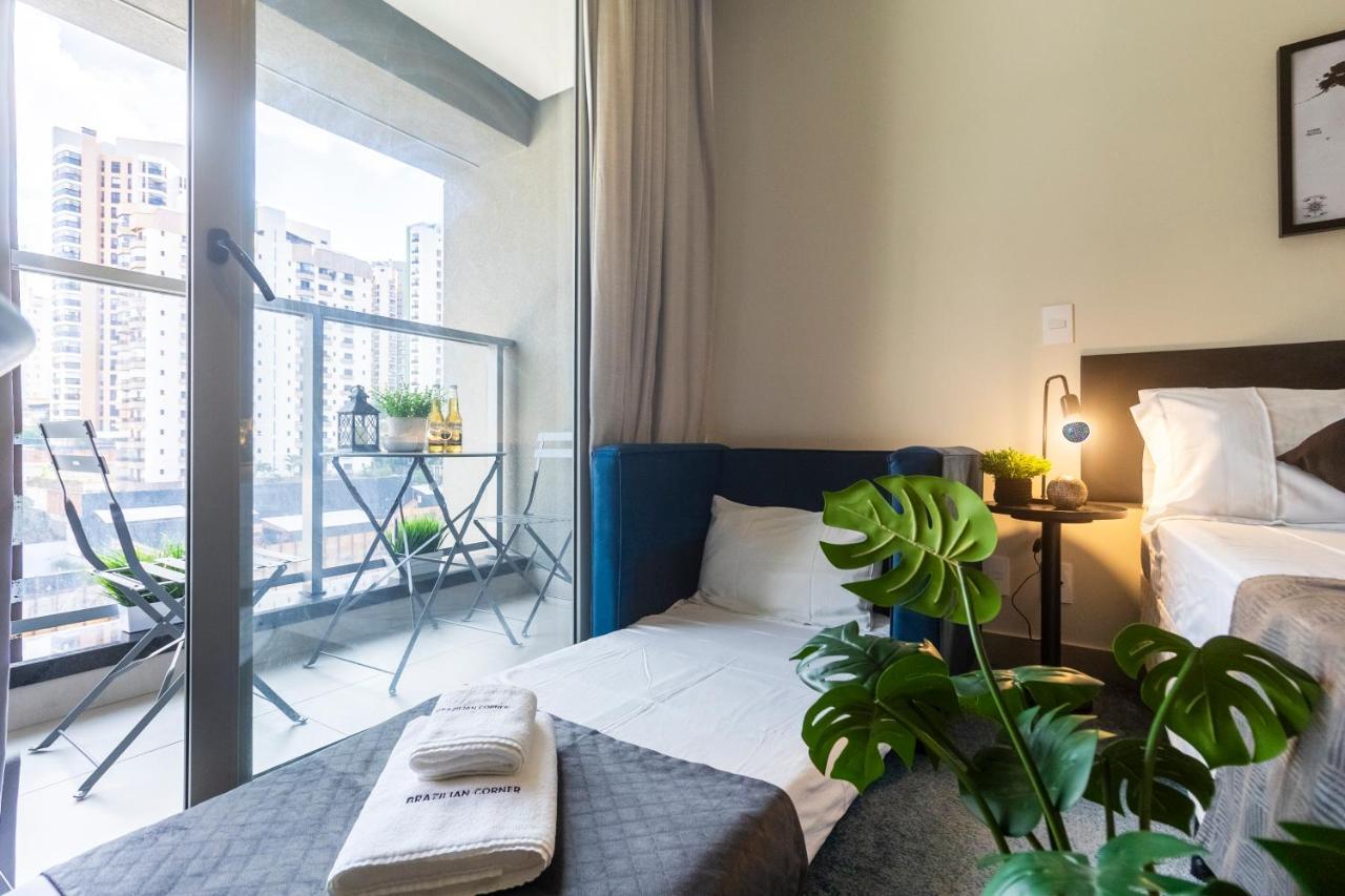 Allianz Parque - Estudio Moderno Com Internet Ultra-veloz, Ac E Academia Apartment