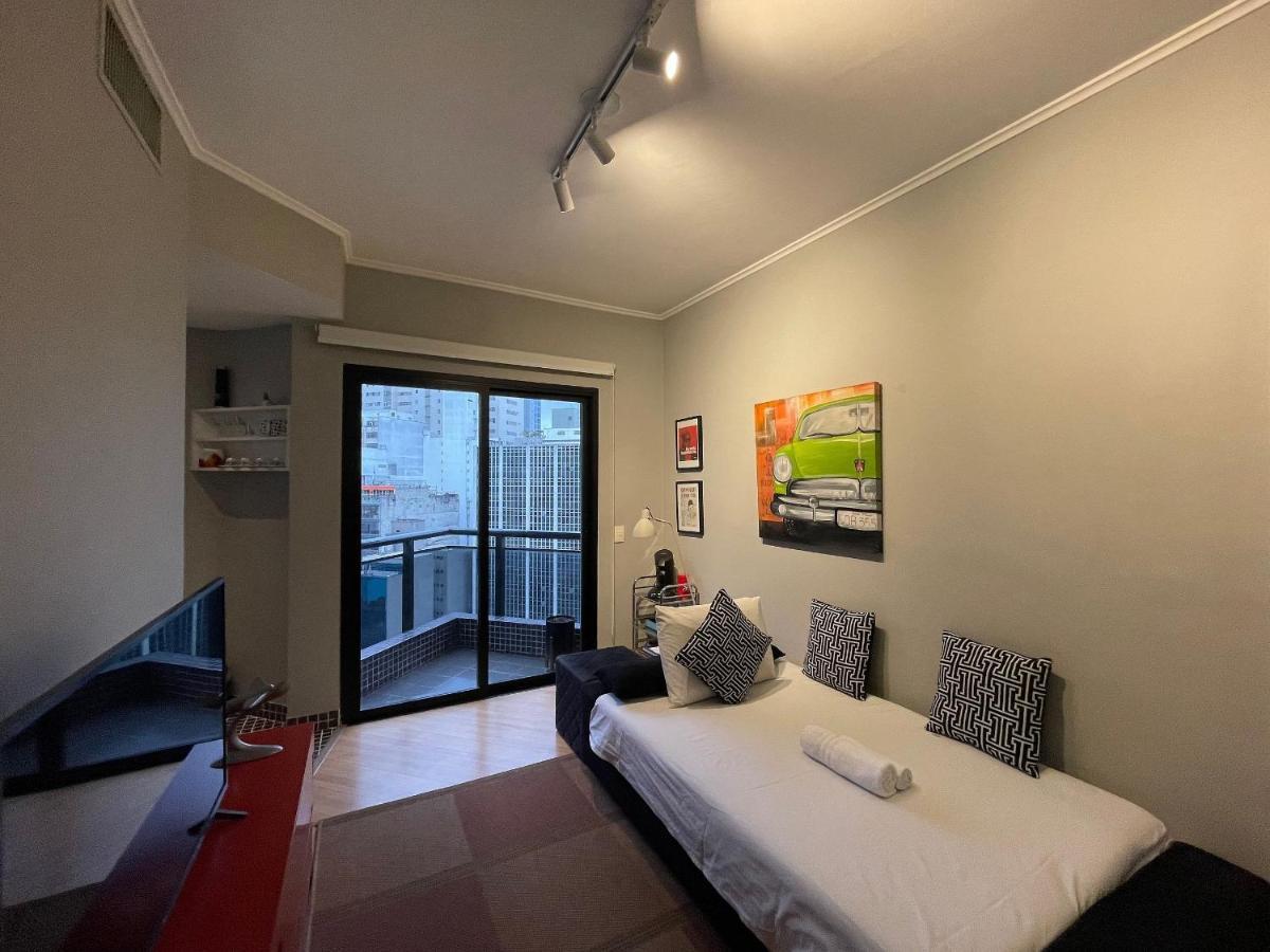 Flat Amplo E Com Garagem Ao Lado Da Paulista Sao Paulo