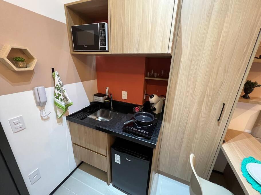 Luxo Ao Lado Allianz Apartemen Sao Paulo