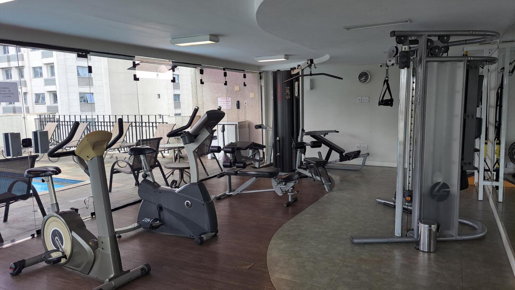 Apartment Flat Confortavel - Academia - Piscina - Garagem - Localizacao Do Itaim Bibi Sao Paulo