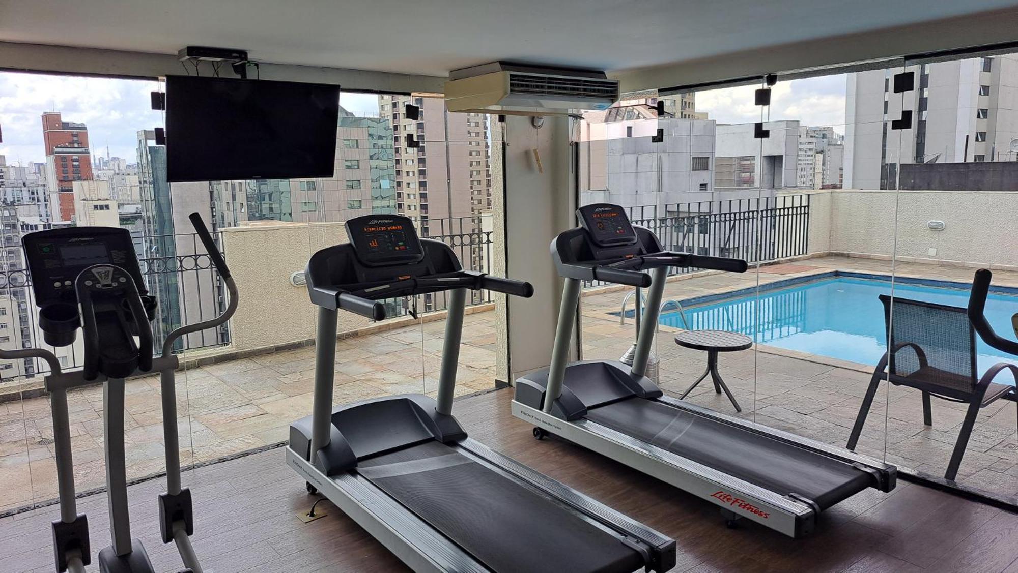 Flat Confortavel - Academia - Piscina - Garagem - Localizacao Do Itaim Bibi * Sao Paulo