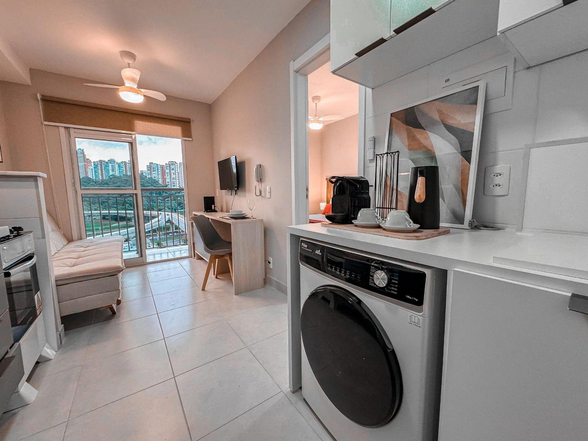 Rstar- Moderno Ape 1dorm Na Chac. Sto Antonio, 5min Da Estacao Joao Dias, Vibra, Nestle E Pq. Burle Max Apartemen